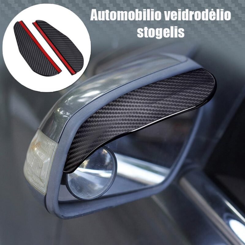 Automobilio veidrodėlio stogelis "Carbon"