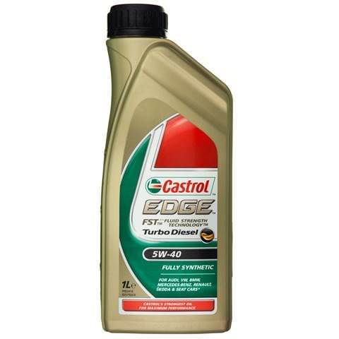 Automobilinė variklio alyva CASTROL 5W-40 Edge Titanium Turbo Diesel, C3, 1 l