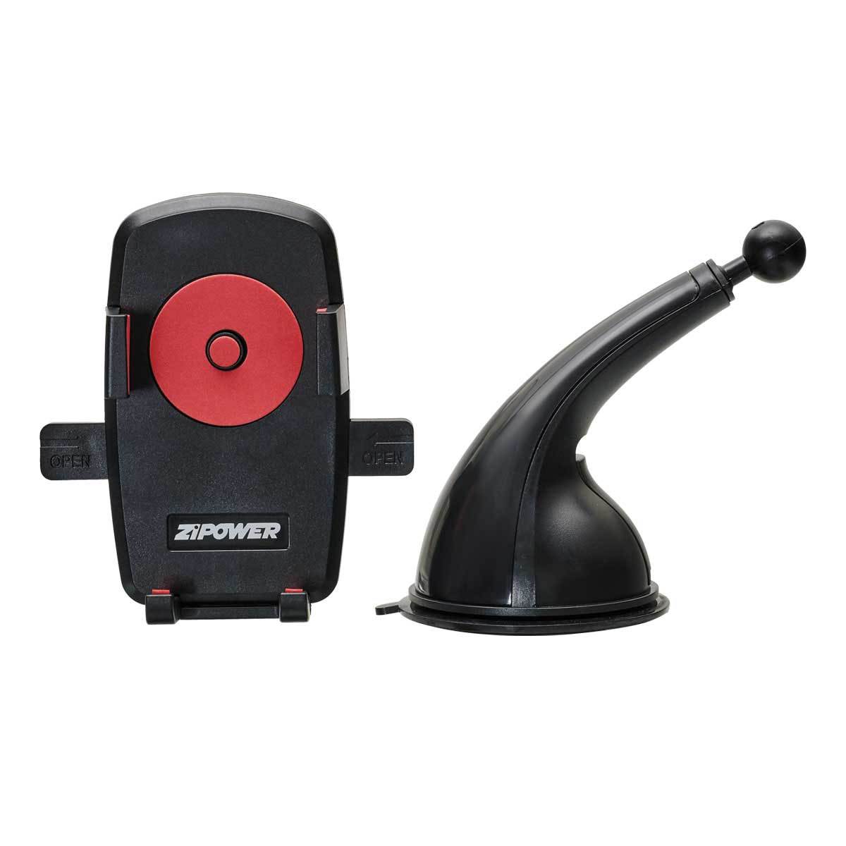 Automobilinis telefono laikiklis ZIPOWER PM6627, iki 80 mm