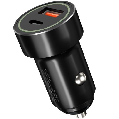 XO CC32 Automobilinis įkroviklis USB+USB-C QC 3.0 20W