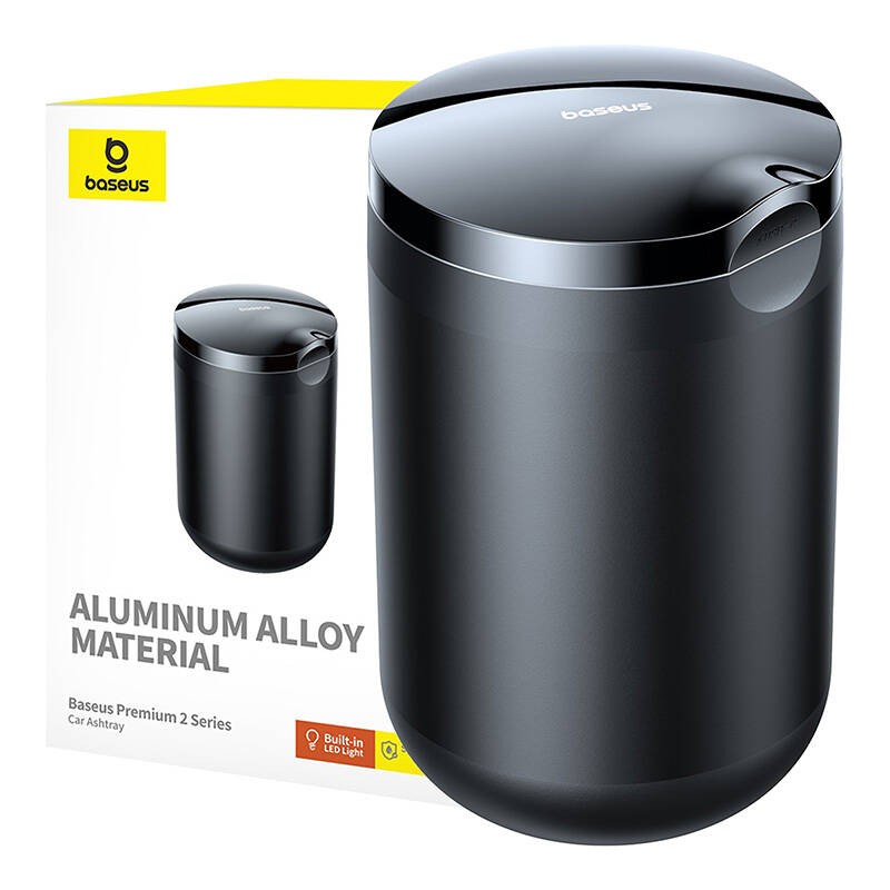Automobilinė peleninė "Baseus Premium 2" (juoda)