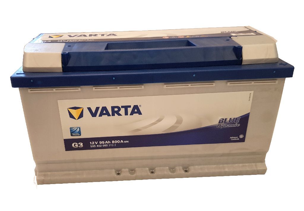 Akumuliatorius VARTA Blue Dynamic G3, 95 Ah, 800 A, 190 x 353 x 175 mm