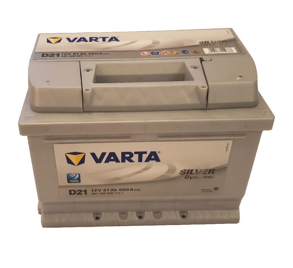 Akumuliatorius VARTA Silver Dynamic D15, 63 Ah, 610 A, 190 x 242 x 175 mm