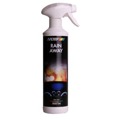 MOTIP RAIN AWAY priemonė nuo lietaus priekiniam stiklui 500ml