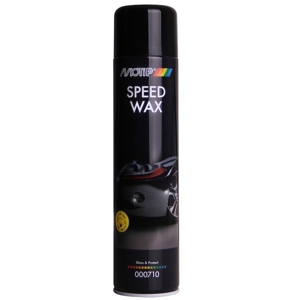 MOTIP Blizgiklis polirolis vaško pagrindu/Speed Wax, 600ml - aerozolis