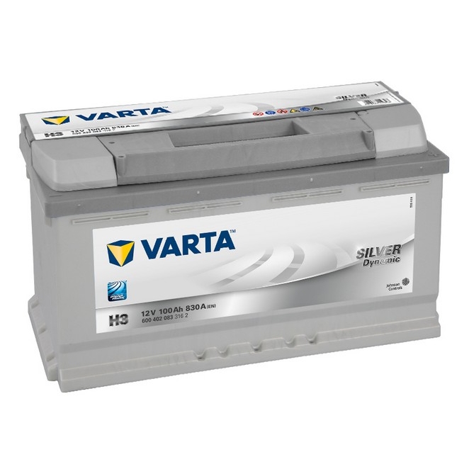 VARTA Silver 100Ah 830A akumuliatorius