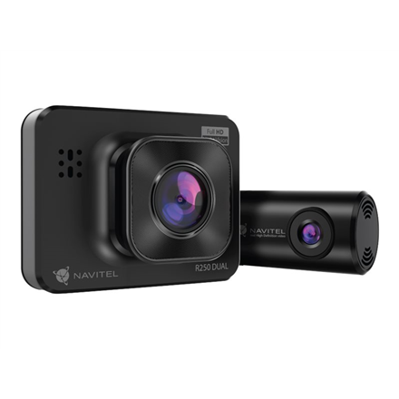 Navitel | R250 DUAL | Full HD | Dash Cam With an Additional Rearview Camera|R250 DUAL