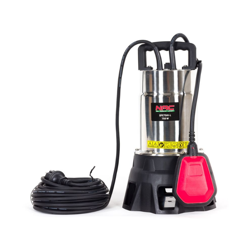 SPE75HI-L NAC NEŠVARAUS VANDENS SIURBLYS.  750W SPE75HI-L 15000l/h