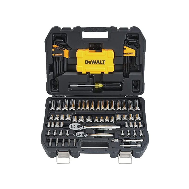 DWMT73801-1 DEWALT 108 dalių veržliarakčių rinkinys.