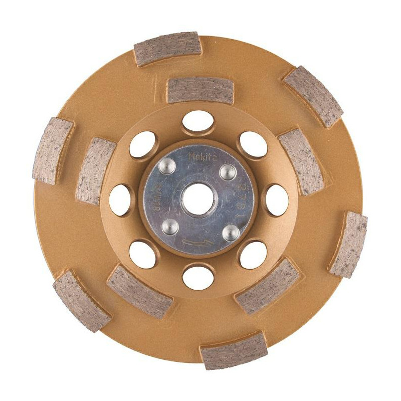 B-48549 MAKITA DEIMANTINIS ŠLIFAVIMO DISKAS Betono 125mm M14 DOUBLE BETON / STANDARD