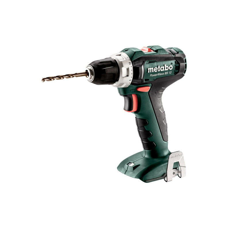 601036890 METABO.GRĘŽTUVAS/SUKTUVAS BS 12 BE AKUMULIATORIAUS