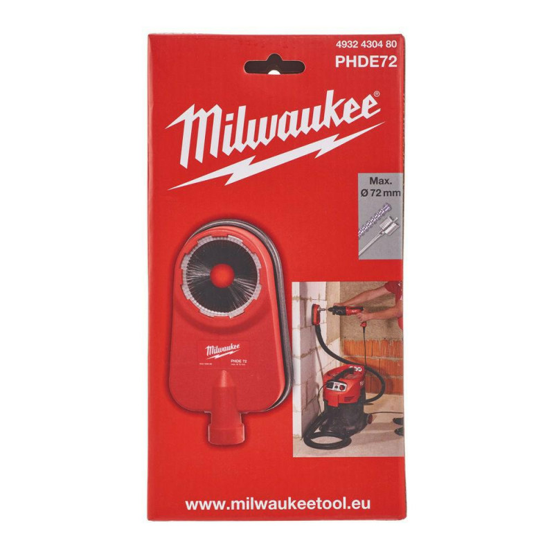 4932430480 MILWAUKEE DULKIŲ IŠTRAUKIMO ADAPTERIS PHDE72