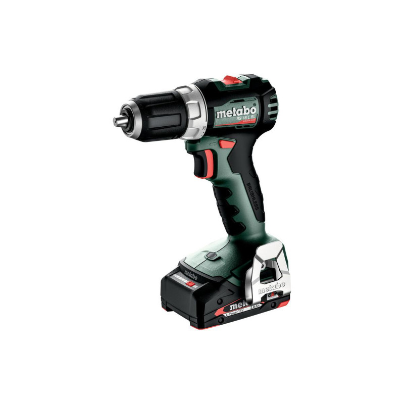 613155500 METABO.BS 18 L BL 50/25Nm 2x2.0Ah plaktukas METABOX