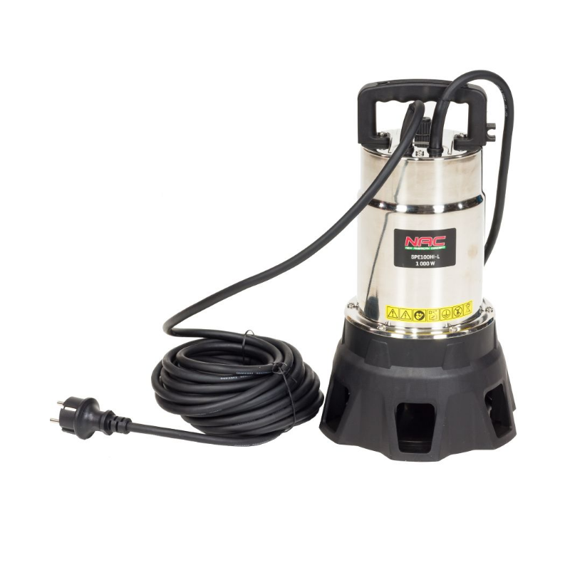 SPE100HI-L NAC NEŠVARAUS VANDENS SIURBLYS. 1000W SPE100HI-L