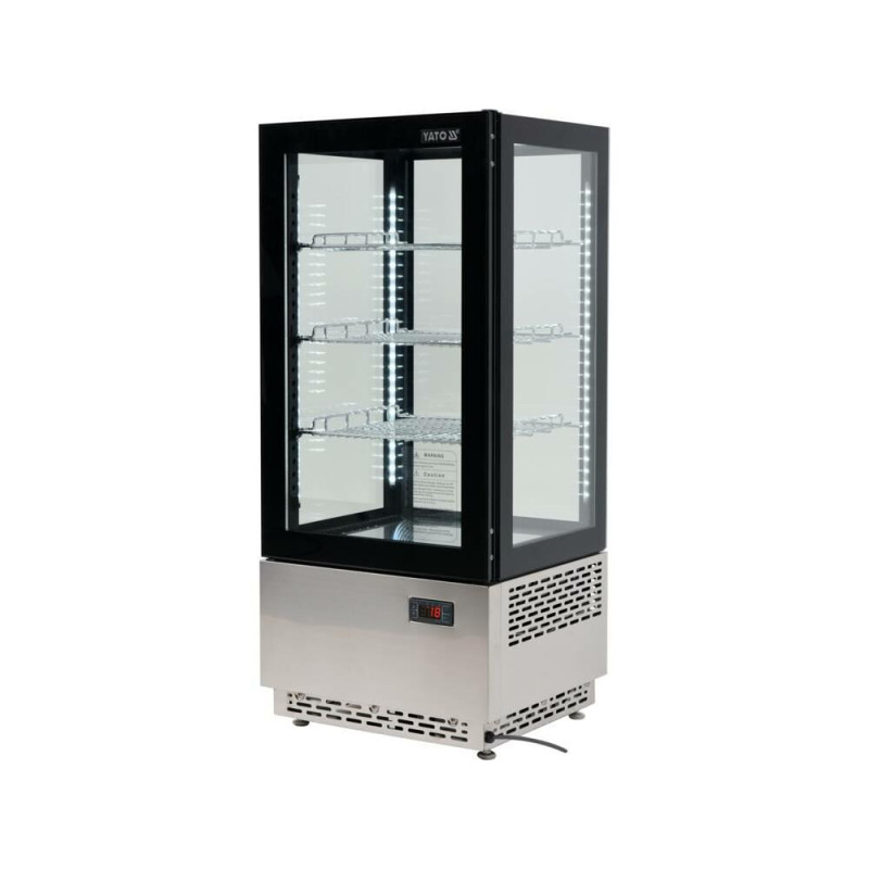 YG-05060 YG.šaldytuvo vitrina 78L 43x39x98 BLACK