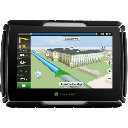 Navitel | Personal Navigation Device | G550 MOTO | Bluetooth | 4.3" TFT touchscreen pixels | 480 x 272 | GPS (satellite) | Maps included|Navitel G550 PND