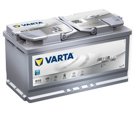 VARTA Silver START-STOP PLUS (AGM) G14 95Ah 850A akumuliatorius