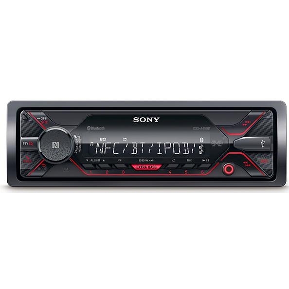 SONY USB/AUX-IN/BT- SOITIN DSXA410BT automagnetola / radijas