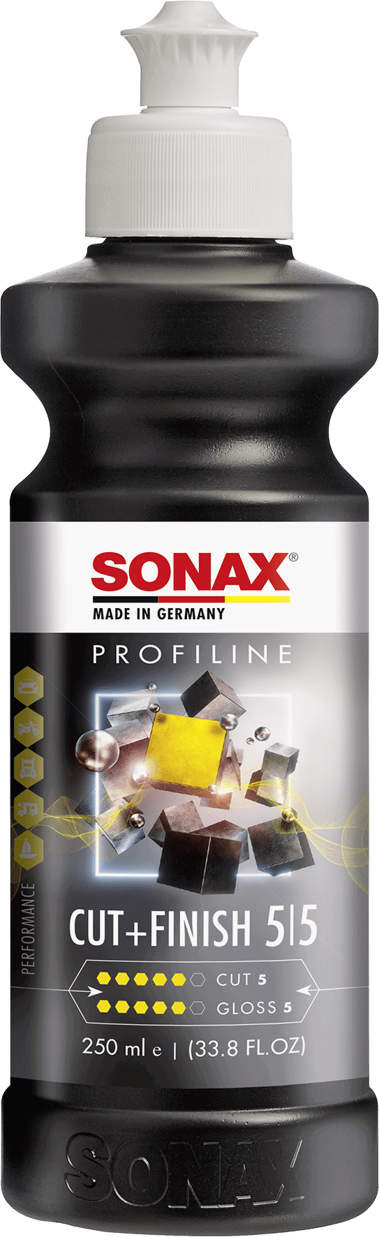 Poliravimo pasta SONAX PROFILINE CUT & FINISH, 250ml