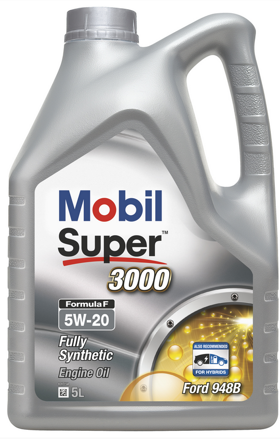 Automobilinė variklio alyva MOBIL Super 3000 Formula F 5W-20, 5L