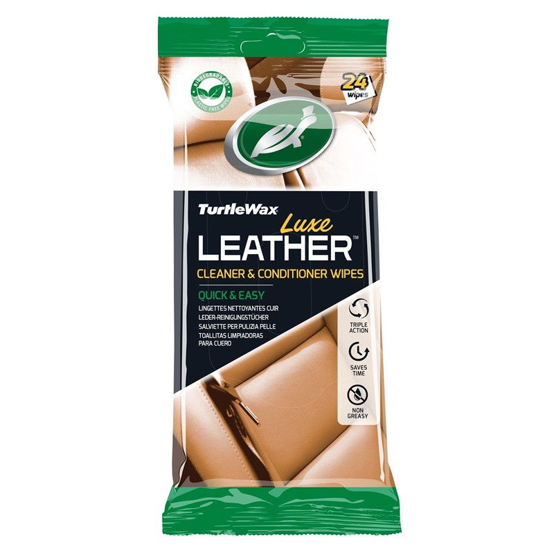 Drėgnos servetėlės odai TURTLE WAX, 24 vnt