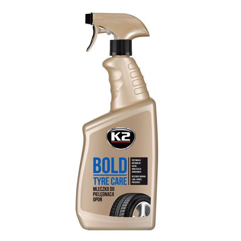 Pasiruošimas padangų blizginimui ir priežiūrai K2 BOLD, 700 ml