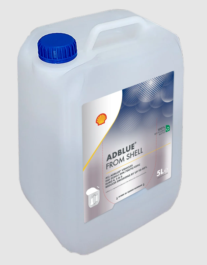 Karbamido tirpalas SHELL AdBlue, dyzeliniams varikliams, 5 L