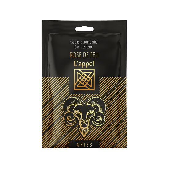 Automobilinis oro gaiviklis L'APPEL Aries Rose De Feu