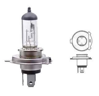 Automobilinė lemputė ALBURNUS, H4, P43t, 66/55 W, skaidri