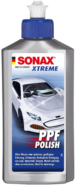 PPF ir vinilo plėvelių poliravimo pasta SONAX Xtreme, 250ml