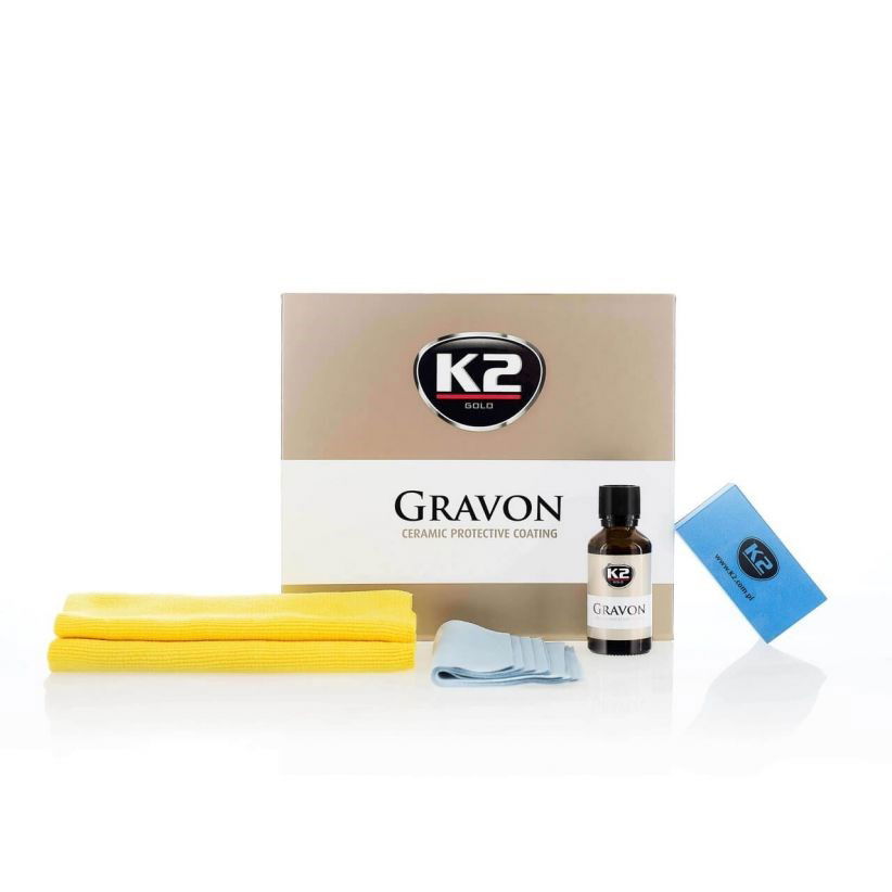 Keraminės apsauginės dangos rinkinys K2 GRAVON SET, 50ml