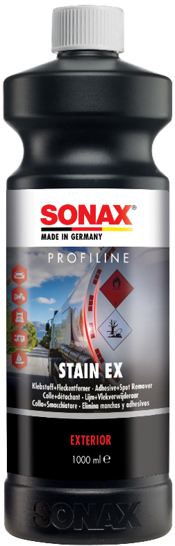 Valiklis tirpiklių pagrindu SONAX PROFILINE "STAIN EX", 1L