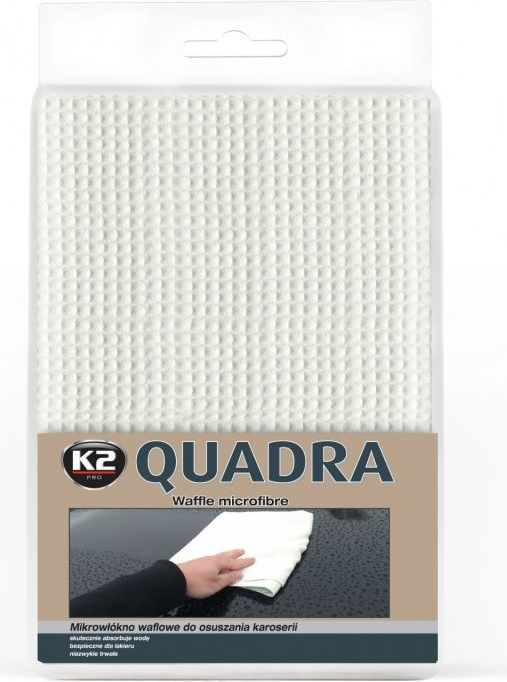 Mikropluošto šluostė K2 WAFFLE MICROFIBRE, 1 vnt.