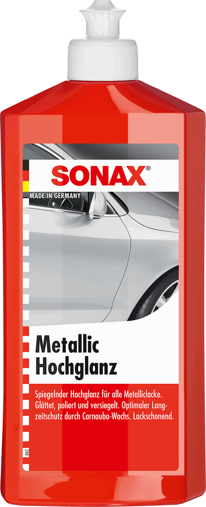 Poliravimo pasta SONAX "Metalic High Gloss", 500 ml