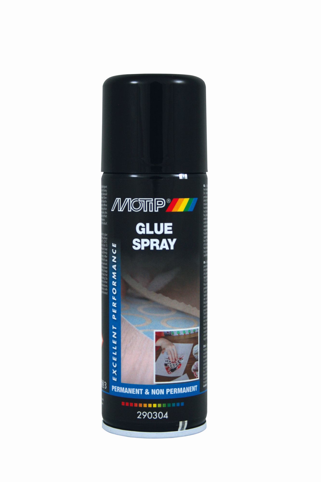 Aerozoliniai klijai MOTIP, universalūs, 200 ml
