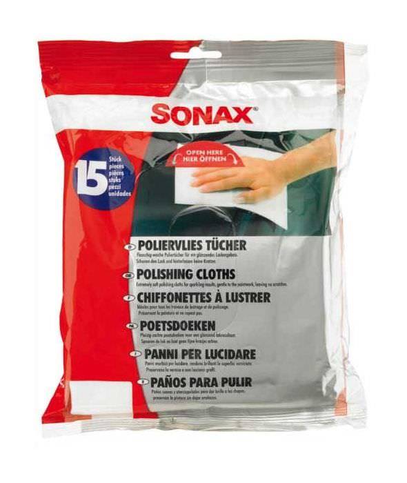 Servetėlės SONAX, poliravimui