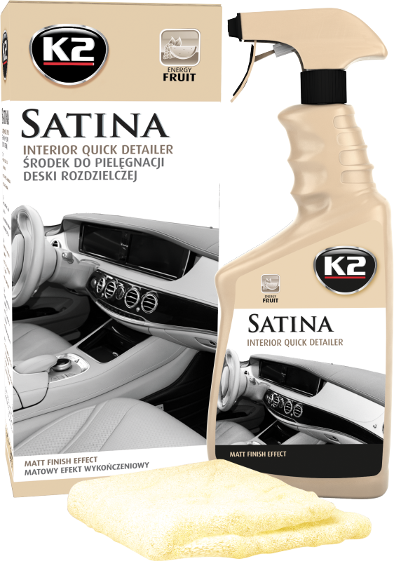 Profesionalus prietaisų skydelio valiklis K2 SATINA SUNSET FRESH, 770 ml