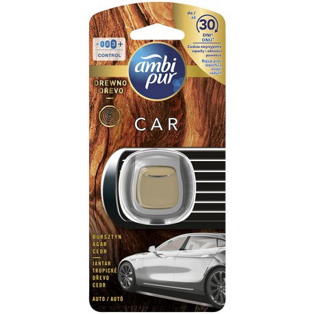Oro gaiviklis automobiliams AMBI PUR Wood, 2ml