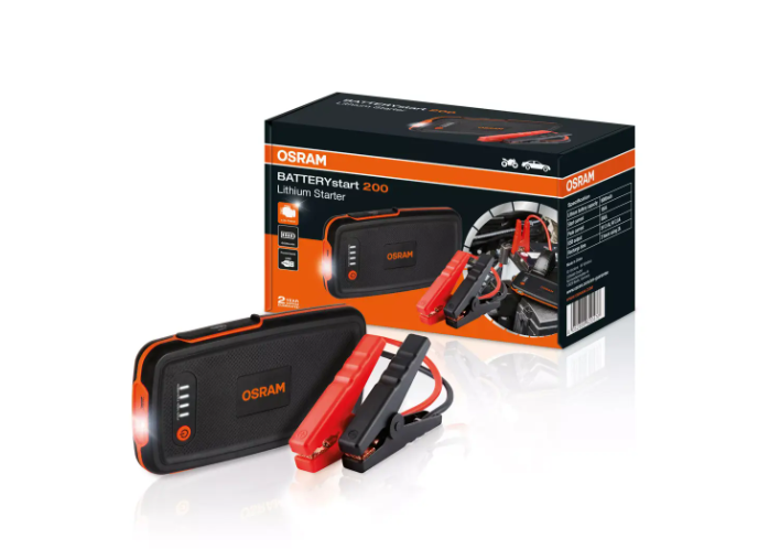 Akumuliatorius-užvedėjas OSRAM, 6000 mAh, 150 A/500 A, 5 V