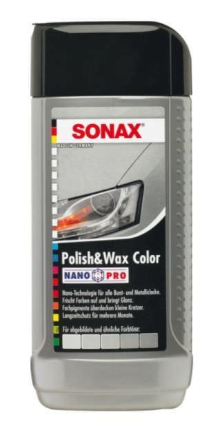 Polirolis su vašku SONAX, pilka sp., 250 ml