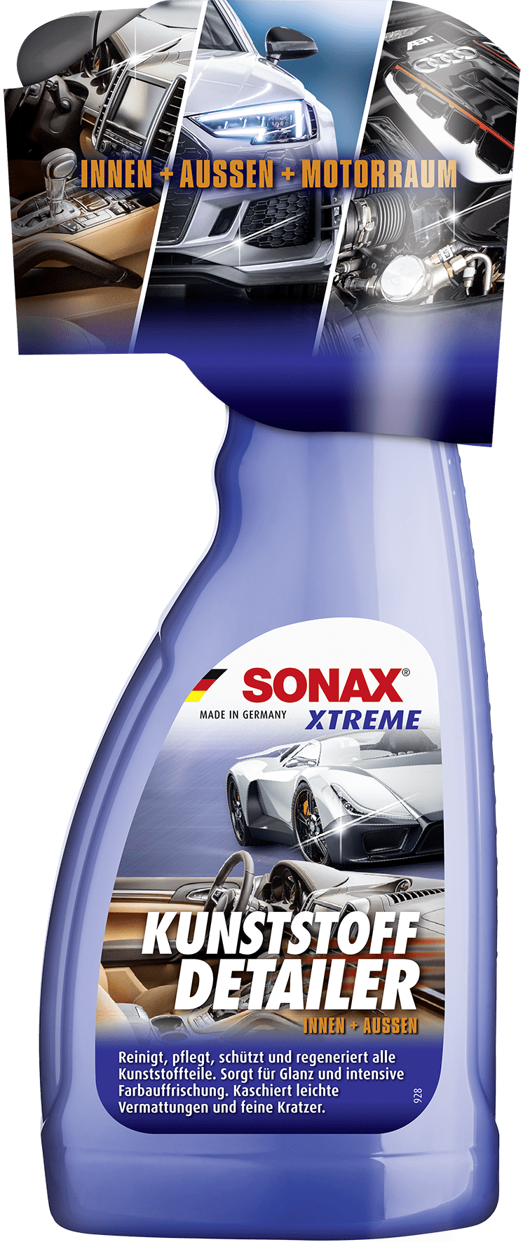 Plastiko priežiūros priemonė SONAX XTREME "Plastic Detailer", 500ml