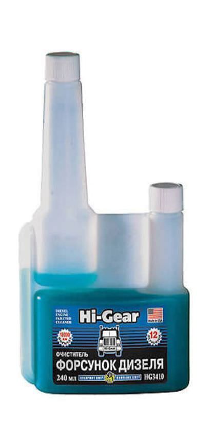 Dyzelinio kuro priedas HI-GEAR, valiklis, su SMT2, 480 l, 240 ml