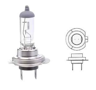 Automobilinė lemputė ALBURNUS, H4, PX26d, 55 W, UV