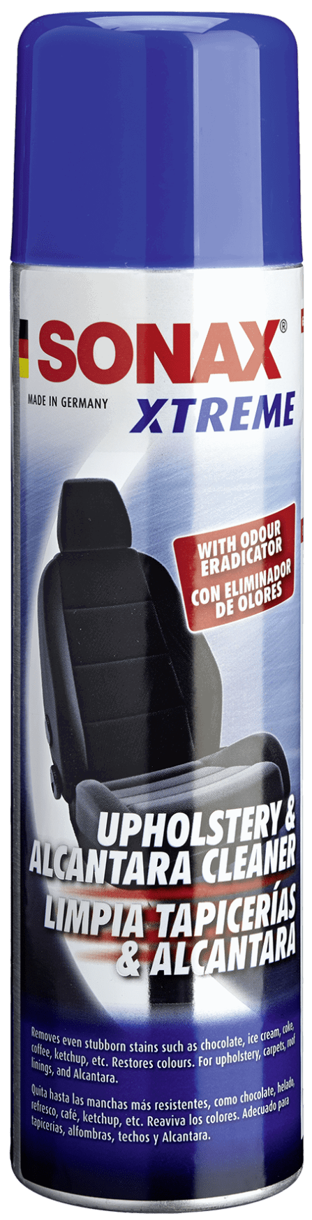 Alkantara ir apmušalų valiklis SONAX XTREME, 400ml
