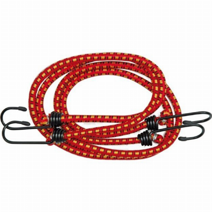 Elastinės krovinio tvirtinimo virvutės ALBURNUS, 2 vnt, 100 cm