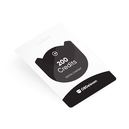 OBDeleven 200 Credits Card|P1040