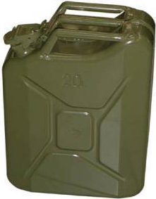 Metalinis kuro kanistras ALBURNUS, 10 l