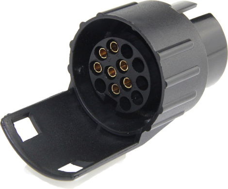 Priekabos elektros lizdas ALBURNUS, 7/13 PVC