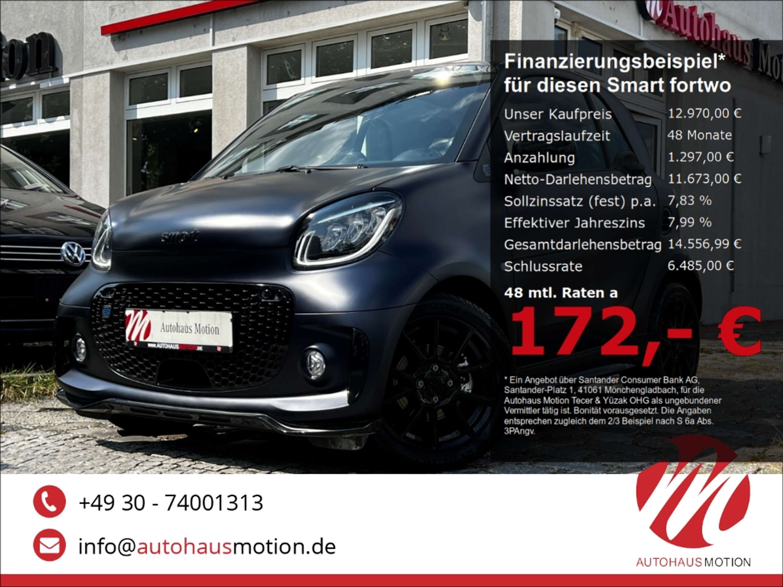 Smart ForTwo 2021 Mėlyna