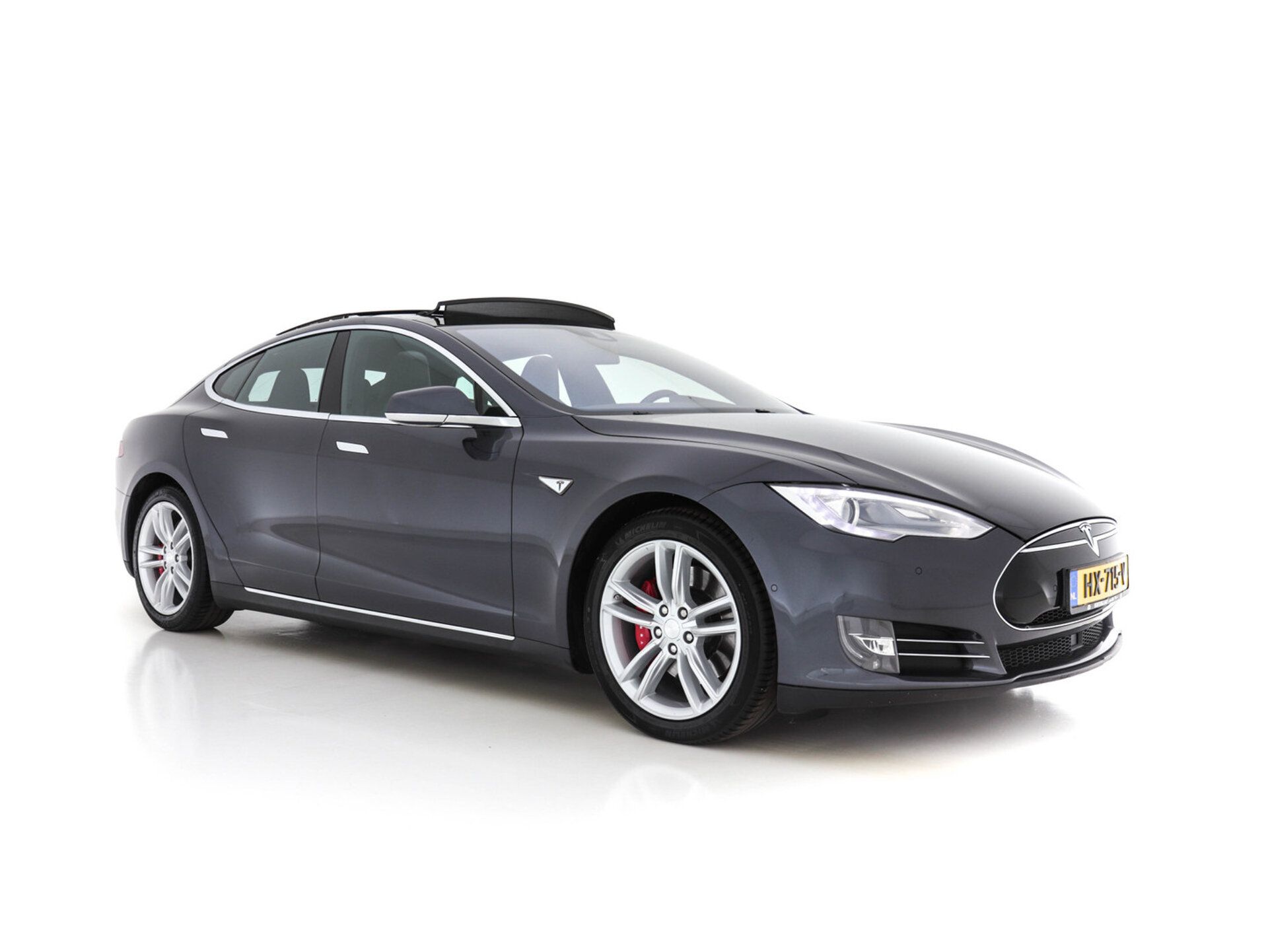 Tesla Model S 2016 Pilka